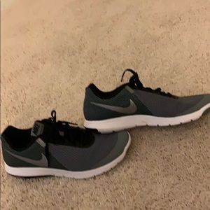 Nike Men’s Athletic Sneakers - Grey/Black-Size 10
